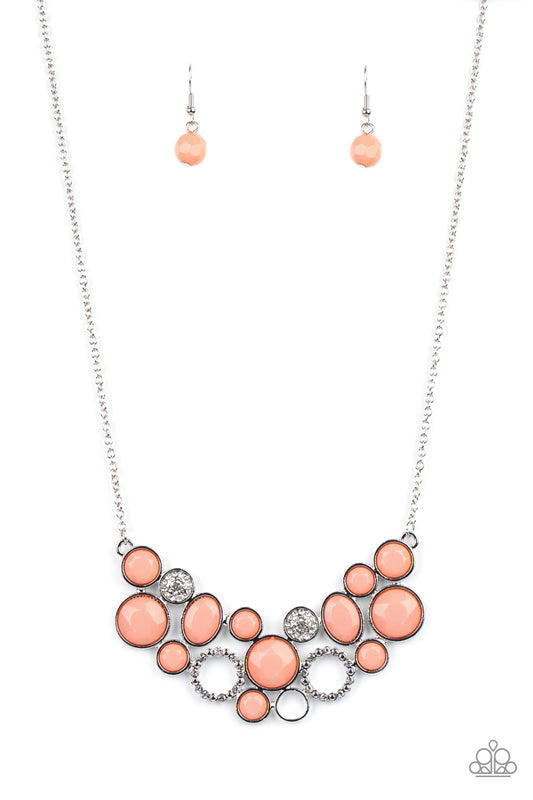 Paparazzi Necklaces - Extra Eloquent - Orange