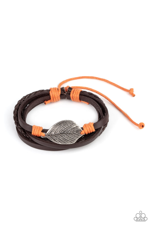 Paparazzi Urban Collection - Frond and Center - Orange