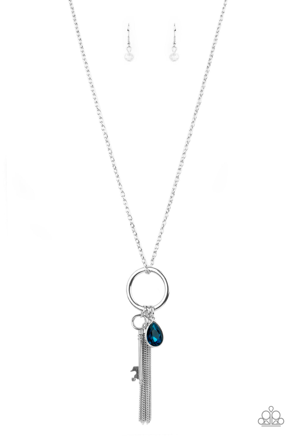 Paparazzi Necklaces - Unlock Your Sparkle - Blue