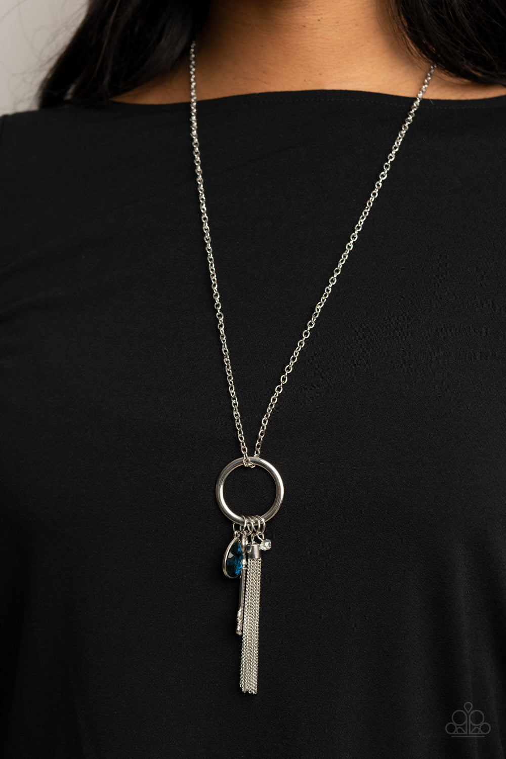 Paparazzi Necklaces - Unlock Your Sparkle - Blue