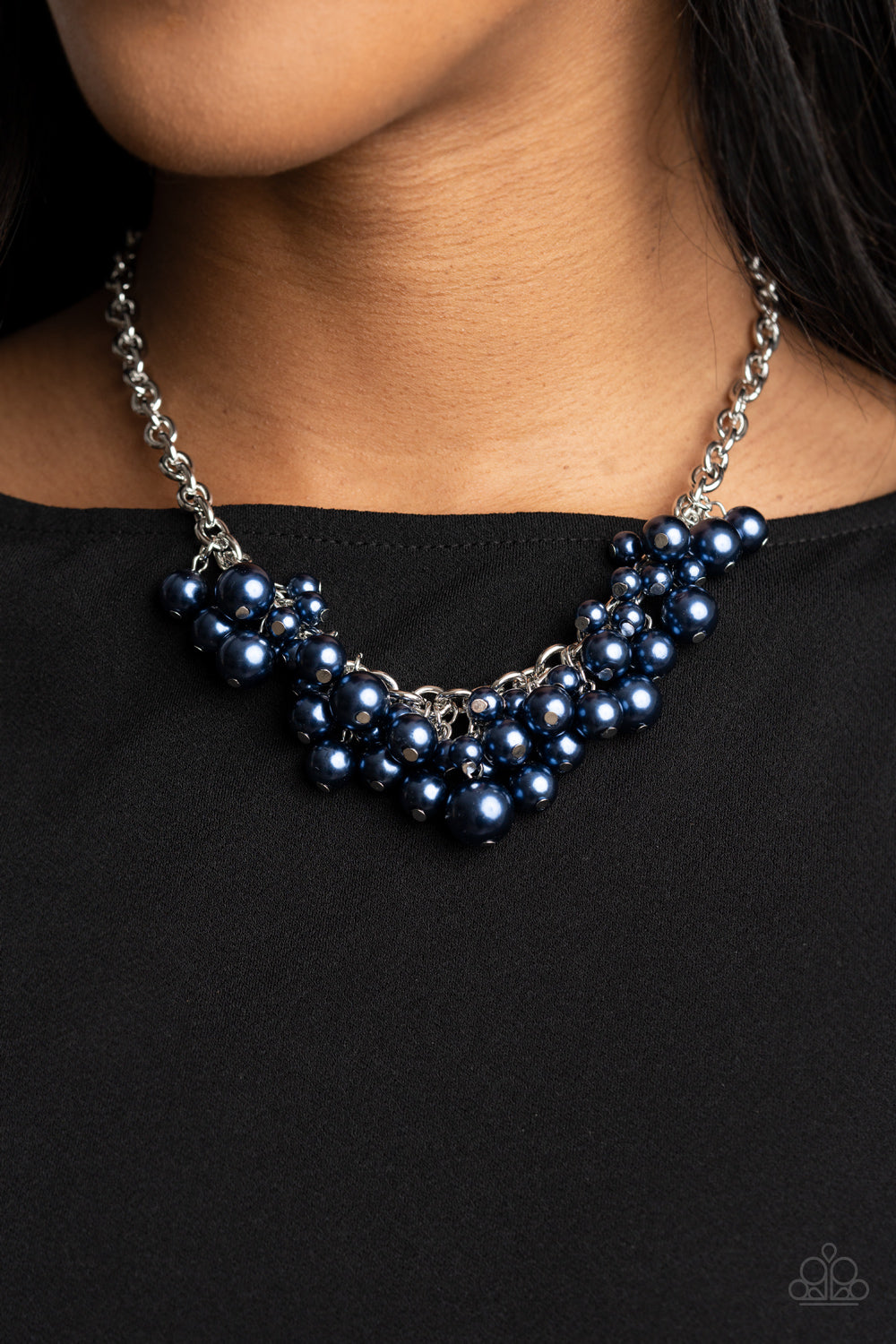 Paparazzi Necklaces - Down For The Countess - Blue