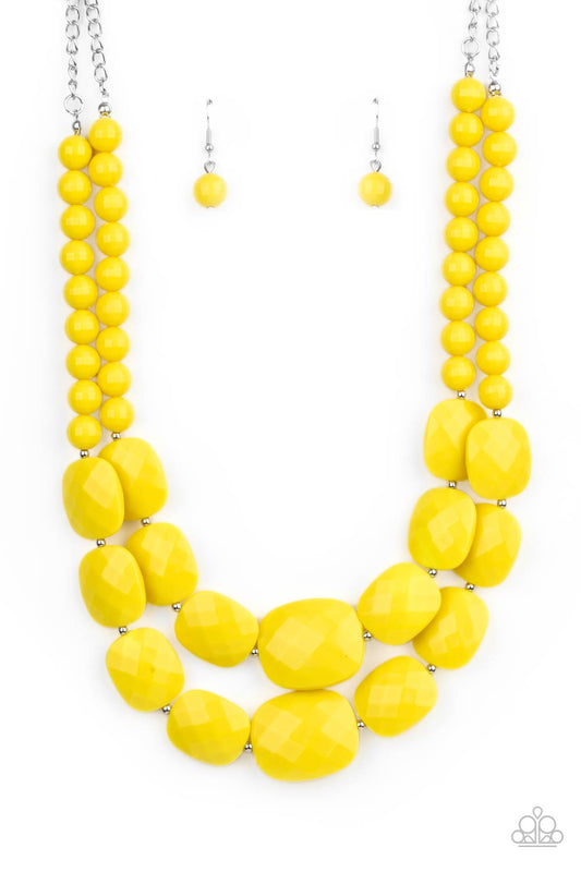 Paparazzi Necklaces - Resort Ready - Yellow