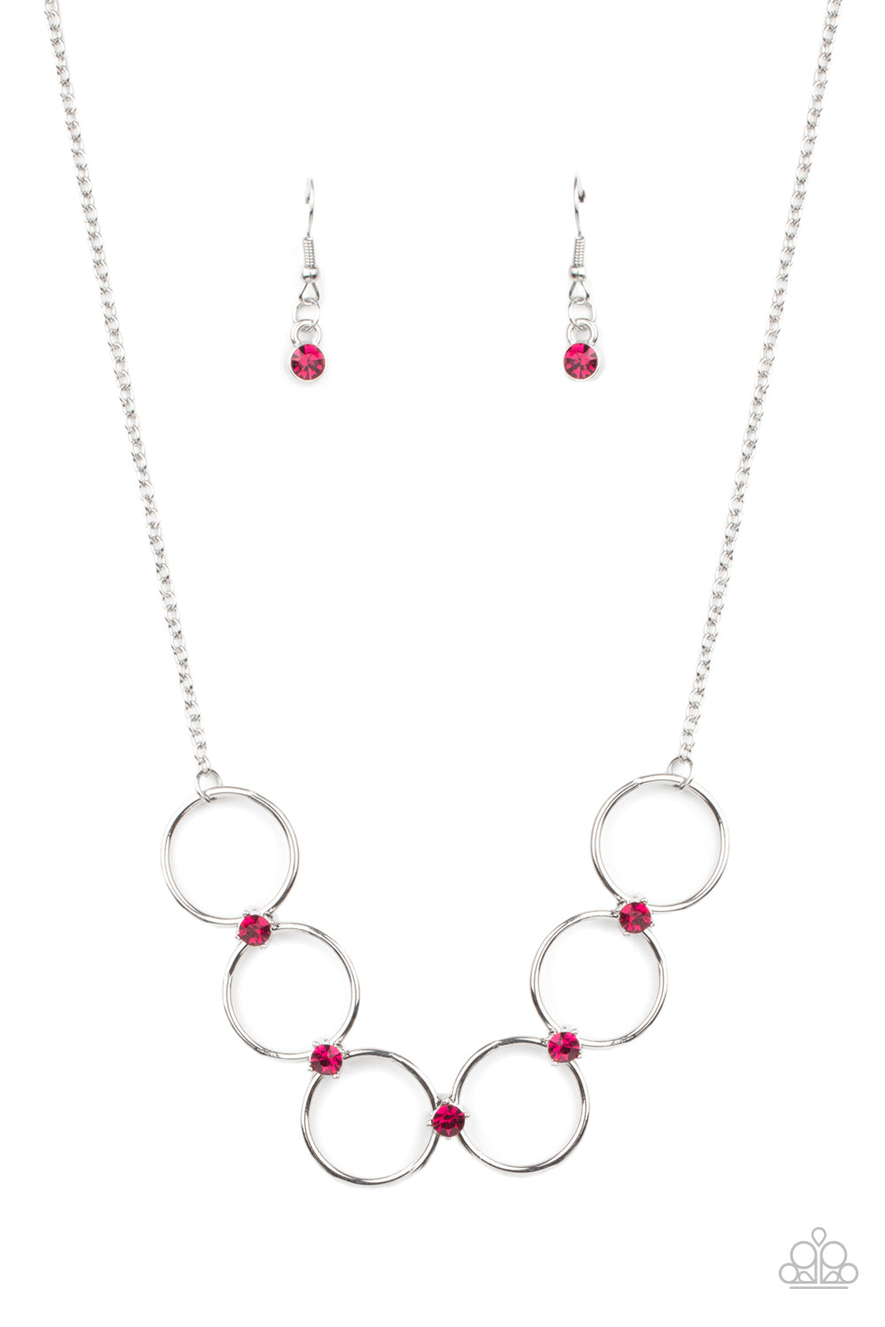 Paparazzi Necklaces - Regal Society - Pink