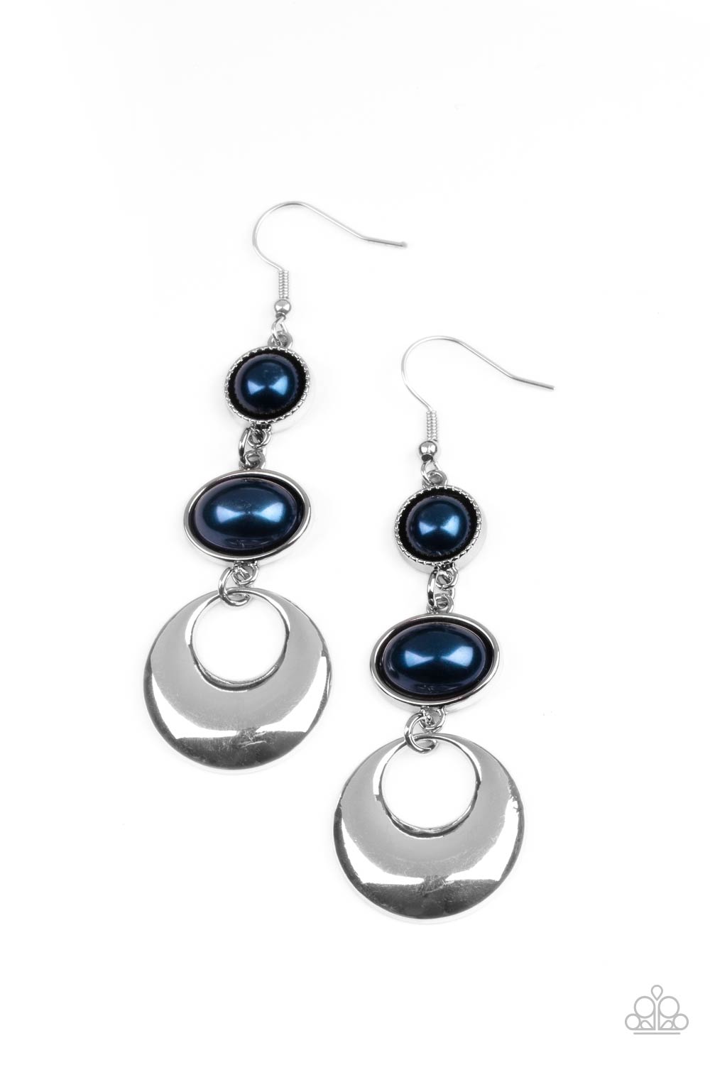 Paparazzi Earrings - Bubbling To The Surface - Blue