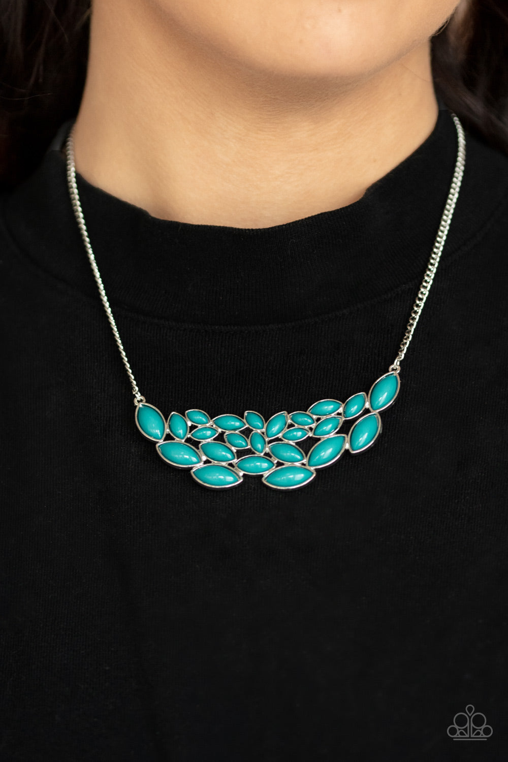 Paparazzi Necklace - Eden Escape - Blue