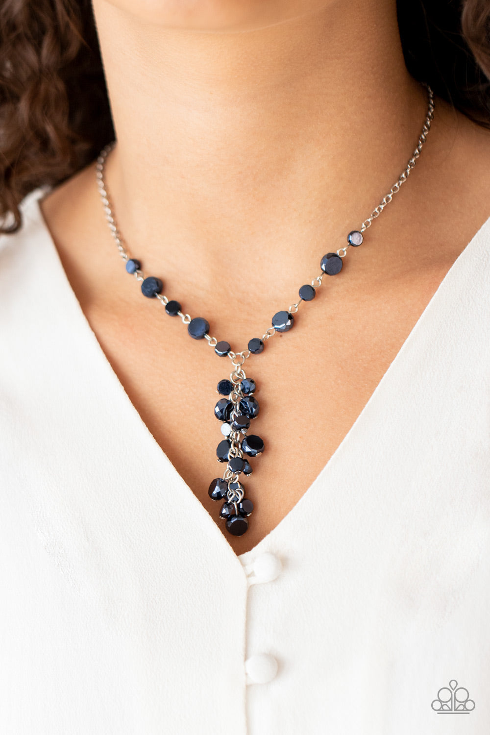 Paparazzi Necklaces - Cosmic Charisma - Blue