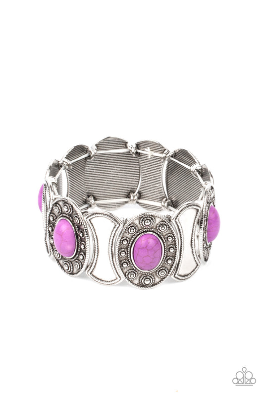 Paparazzi Bracelets - Desert Relic - Purple