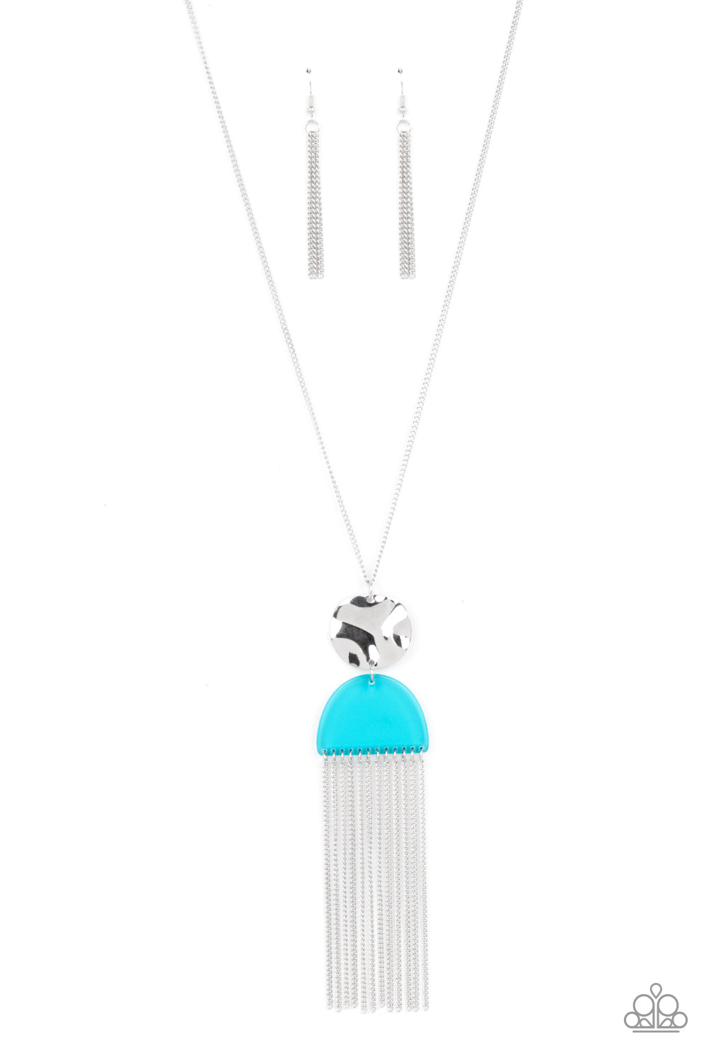 Paparazzi Necklaces - Color Me Neon - Blue