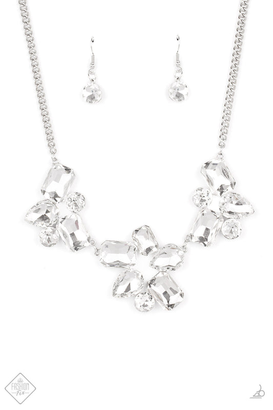 Paparazzi Necklaces - Galactic Goddess - White