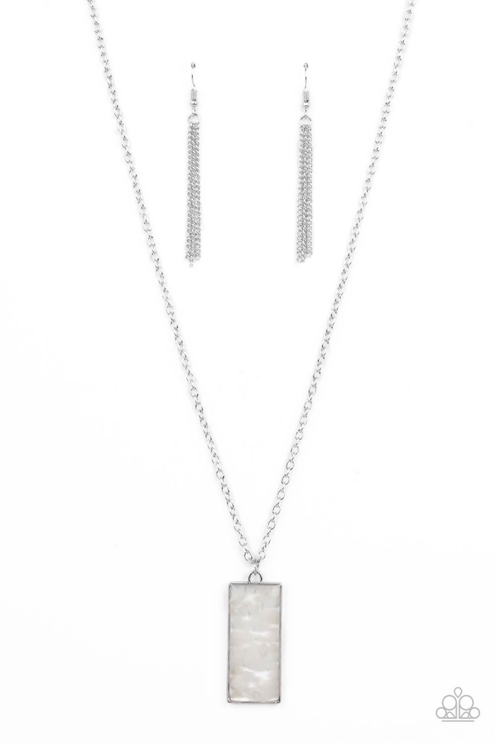 Paparazzi Necklaces - Retro Rock Collection - White