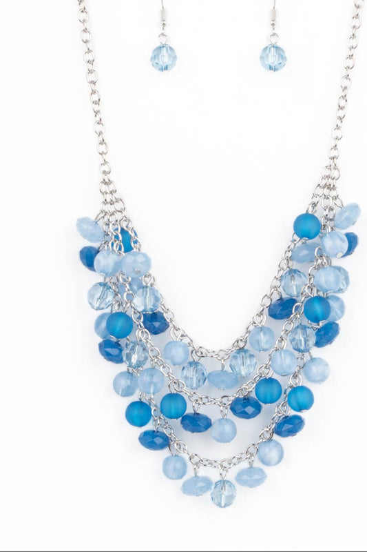 Paparazzi Necklaces - Fairytale Timelessness - Blue