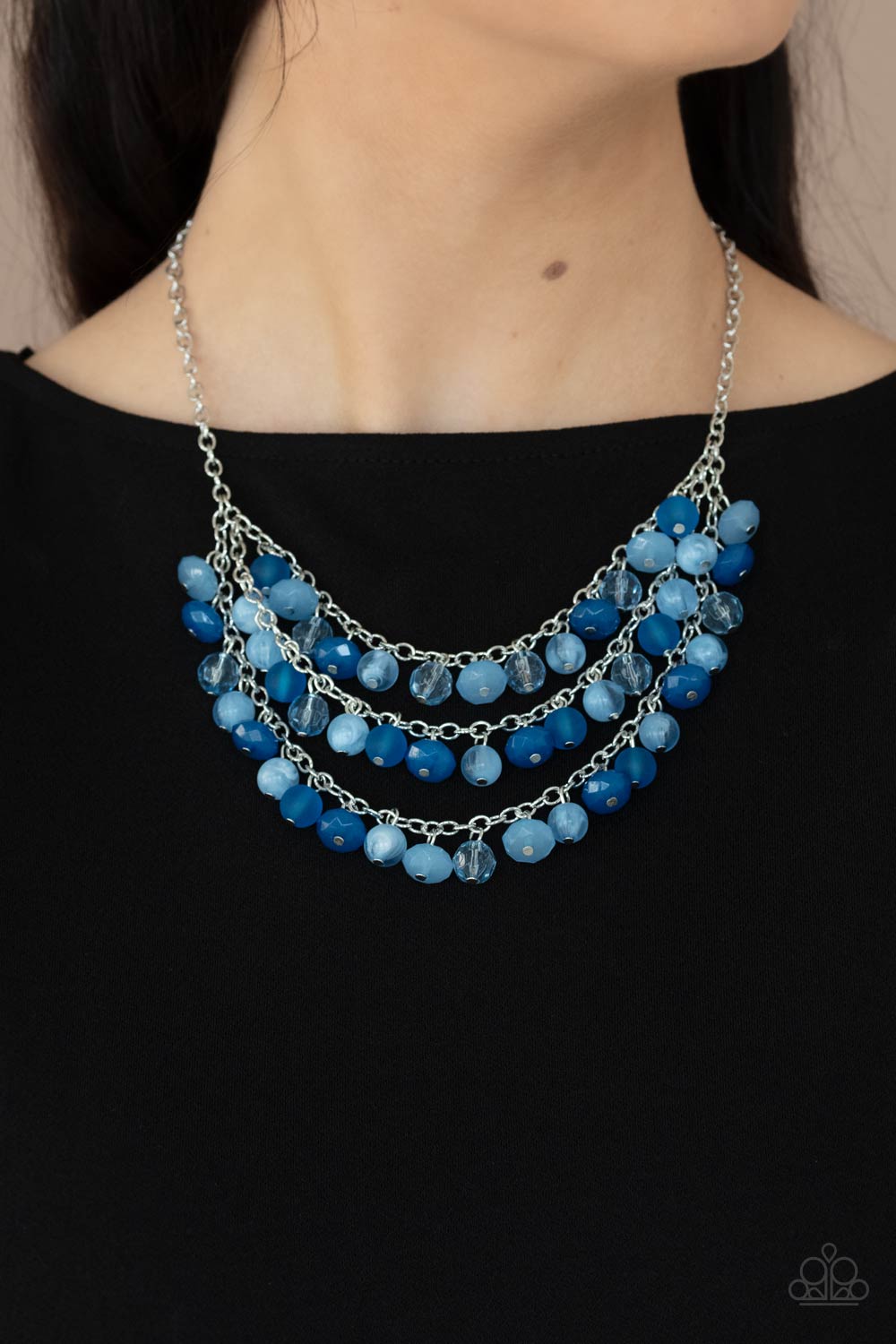 Paparazzi Necklaces - Fairytale Timelessness - Blue