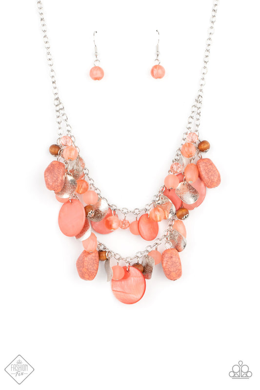 Paparazzi Necklaces - Spring Goddess - Orange