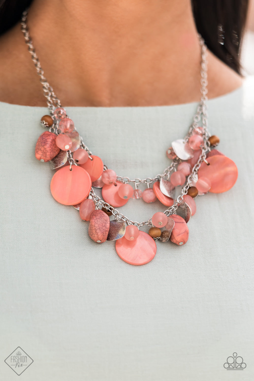 Paparazzi Necklaces - Spring Goddess - Orange
