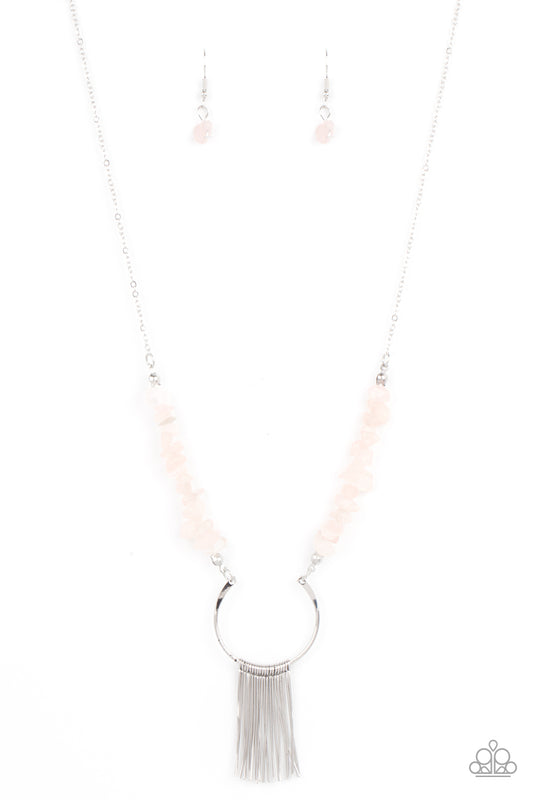 Paparazzi Necklaces - With Your Art and Soul - Pink