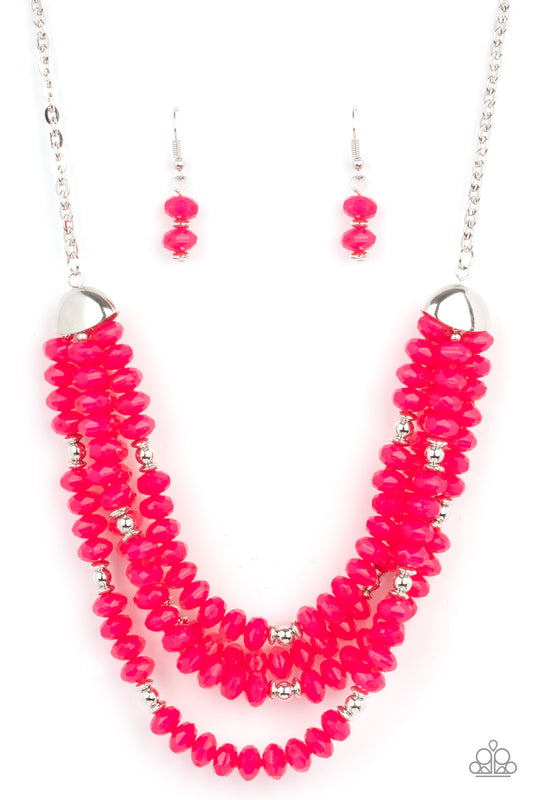 Paparazzi Necklaces - Best Posh-ible Taste - Pink