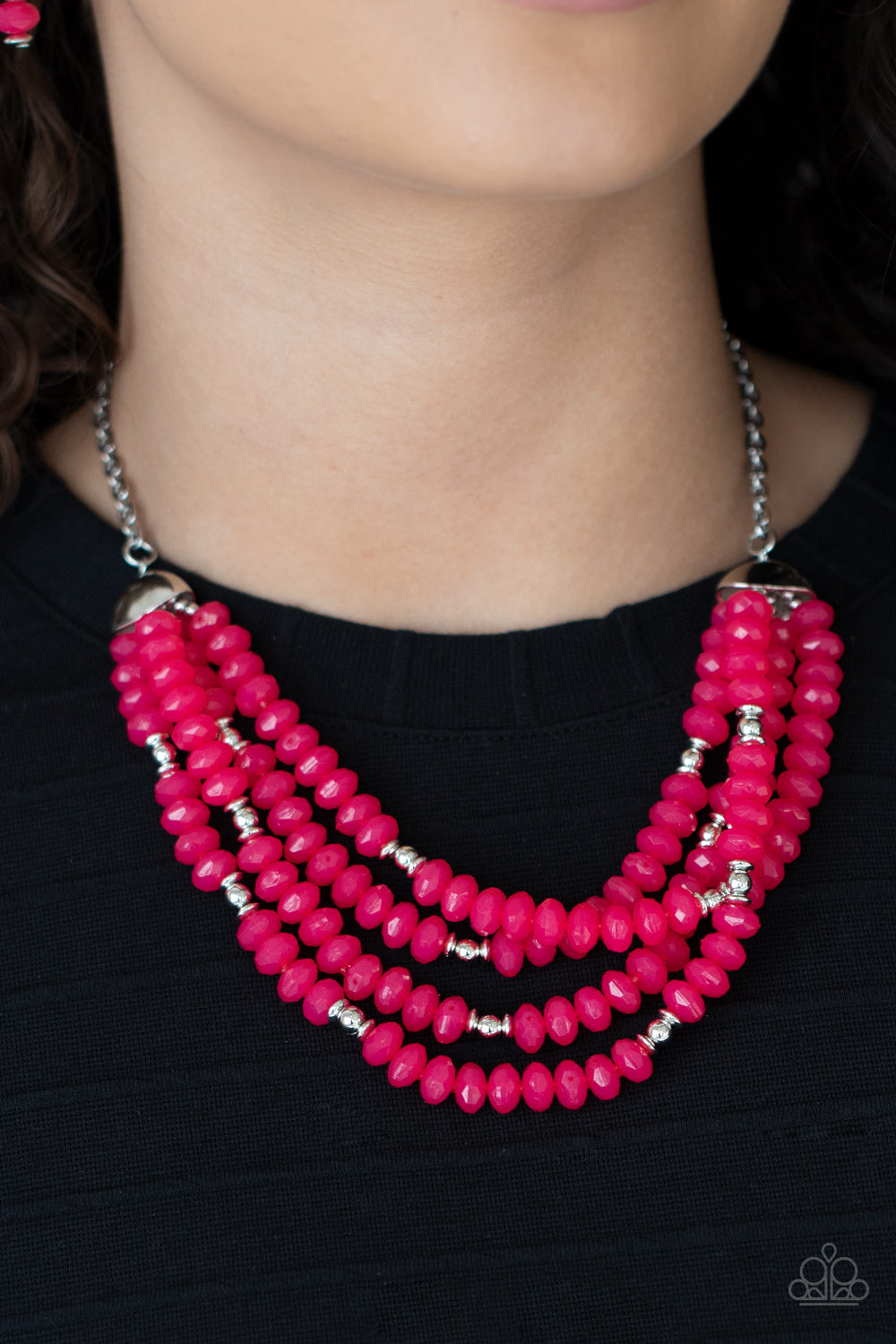 Paparazzi Necklaces - Best Posh-ible Taste - Pink