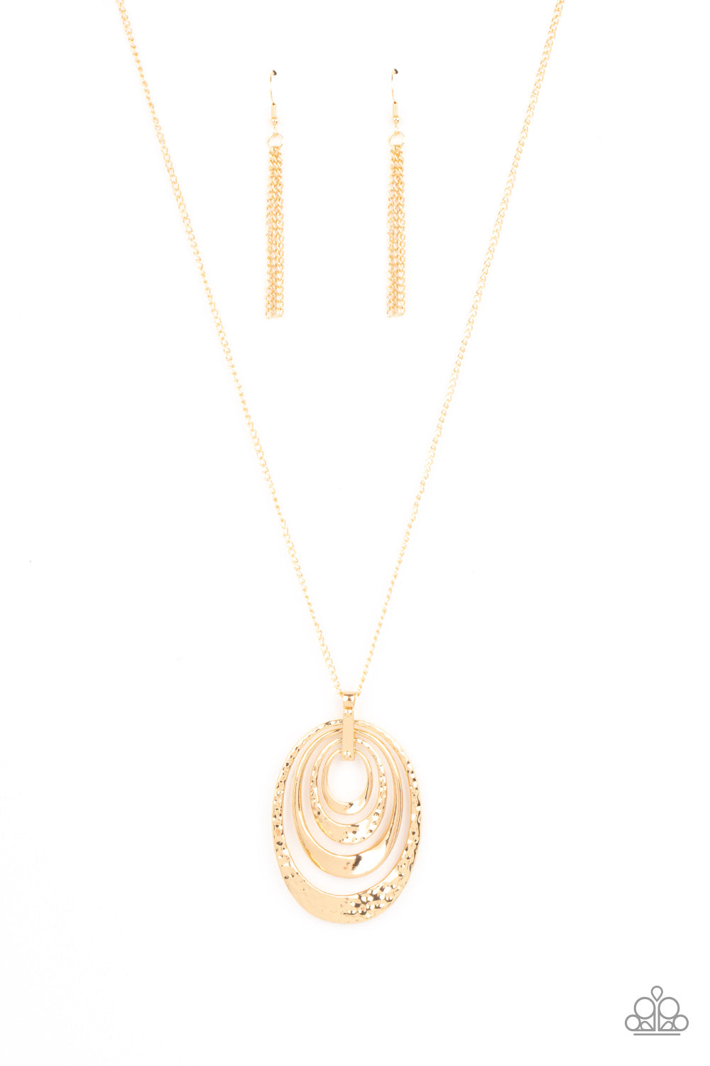 Paparazzi Necklaces - Smithsonian Spiral- Gold