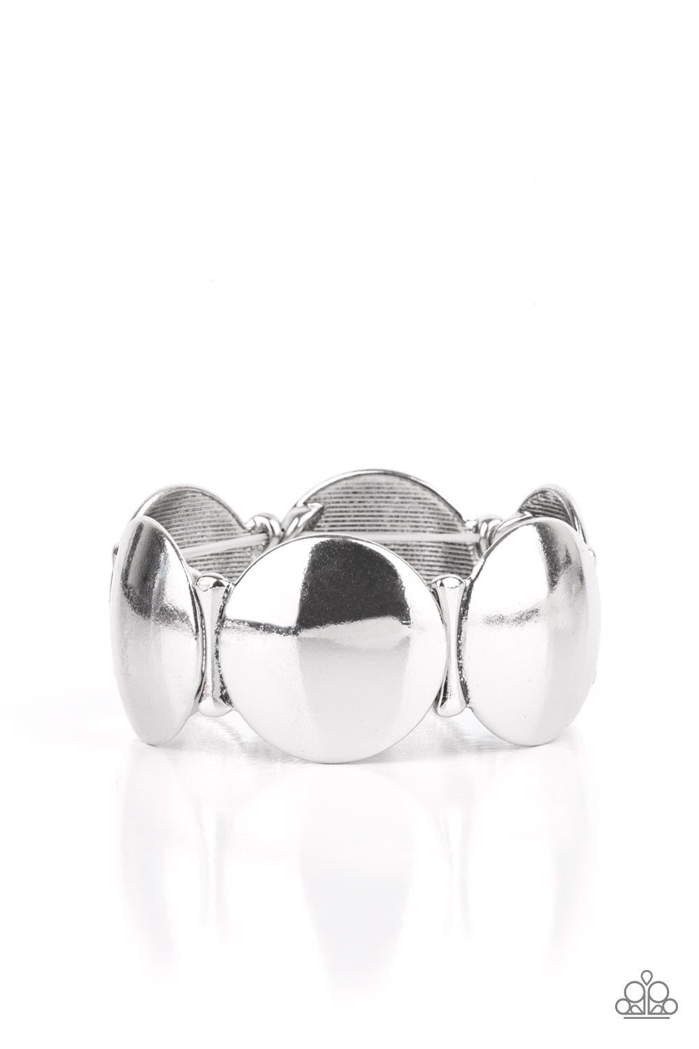 Paparazzi Bracelets - Going, Going, GONG! - Silver