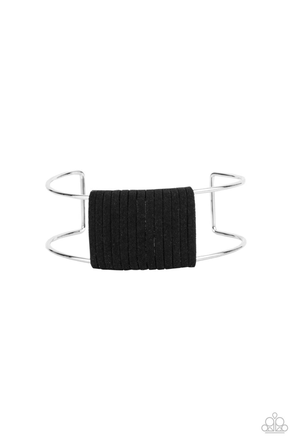 Paparazzi Bracelets - Free Expression - Black Cuff