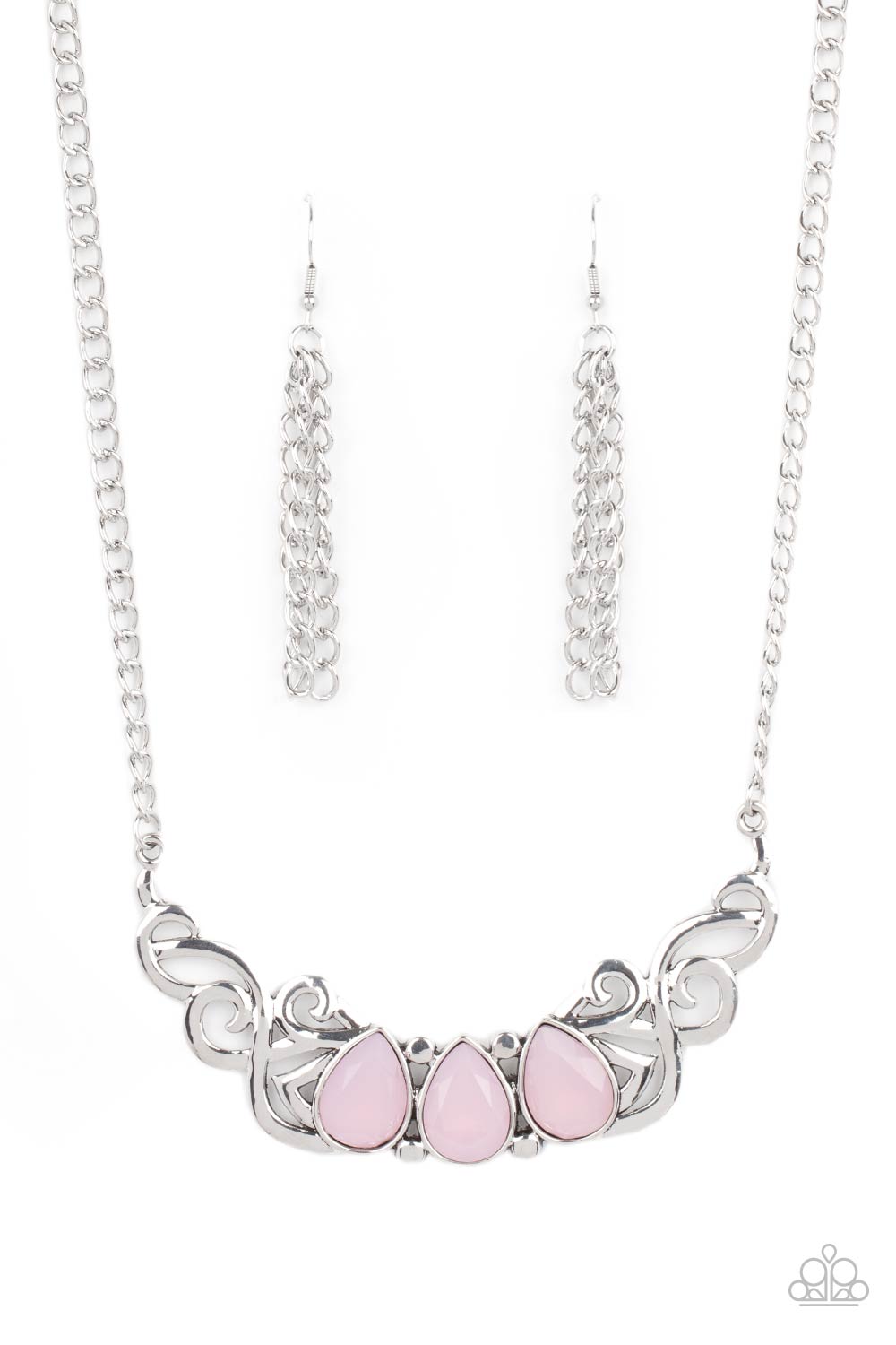 Paparazzi Necklaces - Heavenly Happenstance - Pink