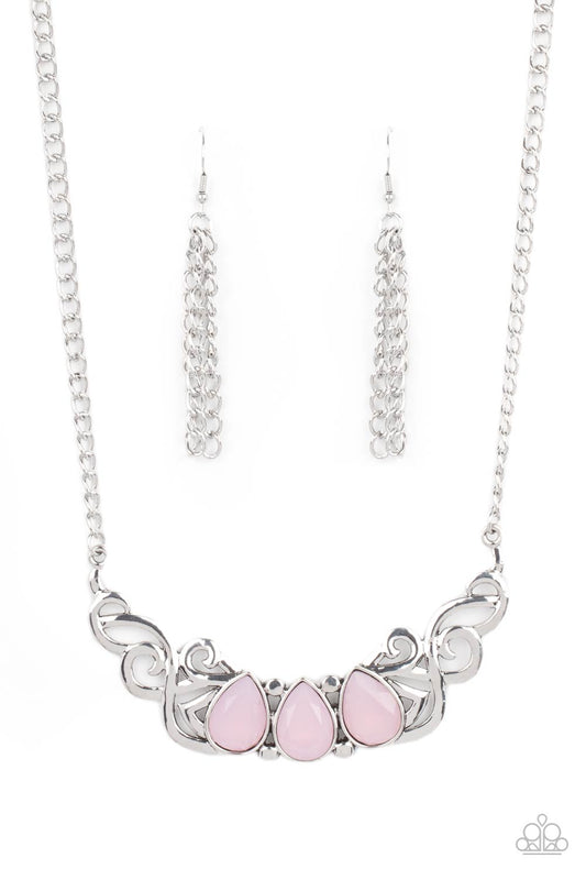 Paparazzi Necklaces - Heavenly Happenstance - Pink