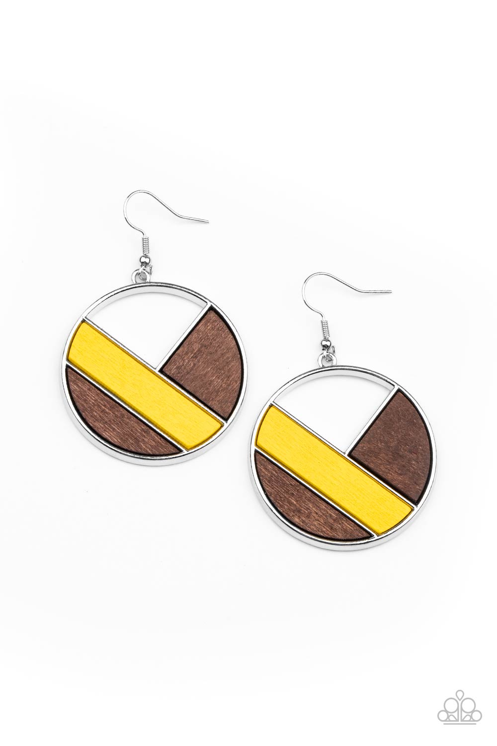 Paparazzi Earrings - Dont Be Modest - Yellow