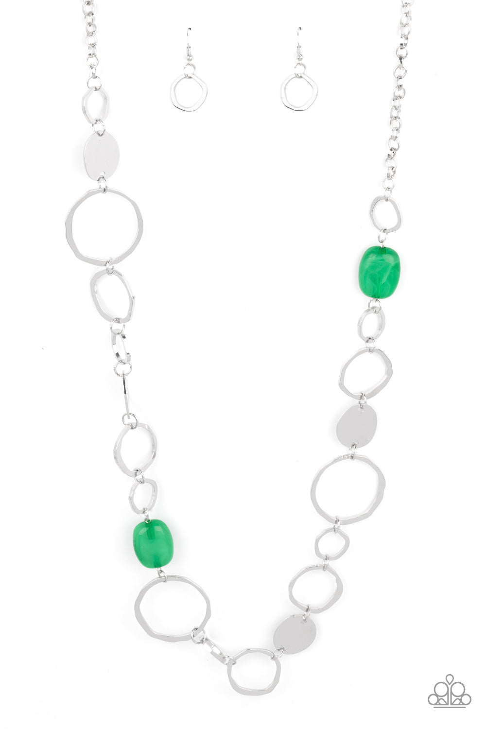 Paparazzi Necklaces - Colorful Combo - Green