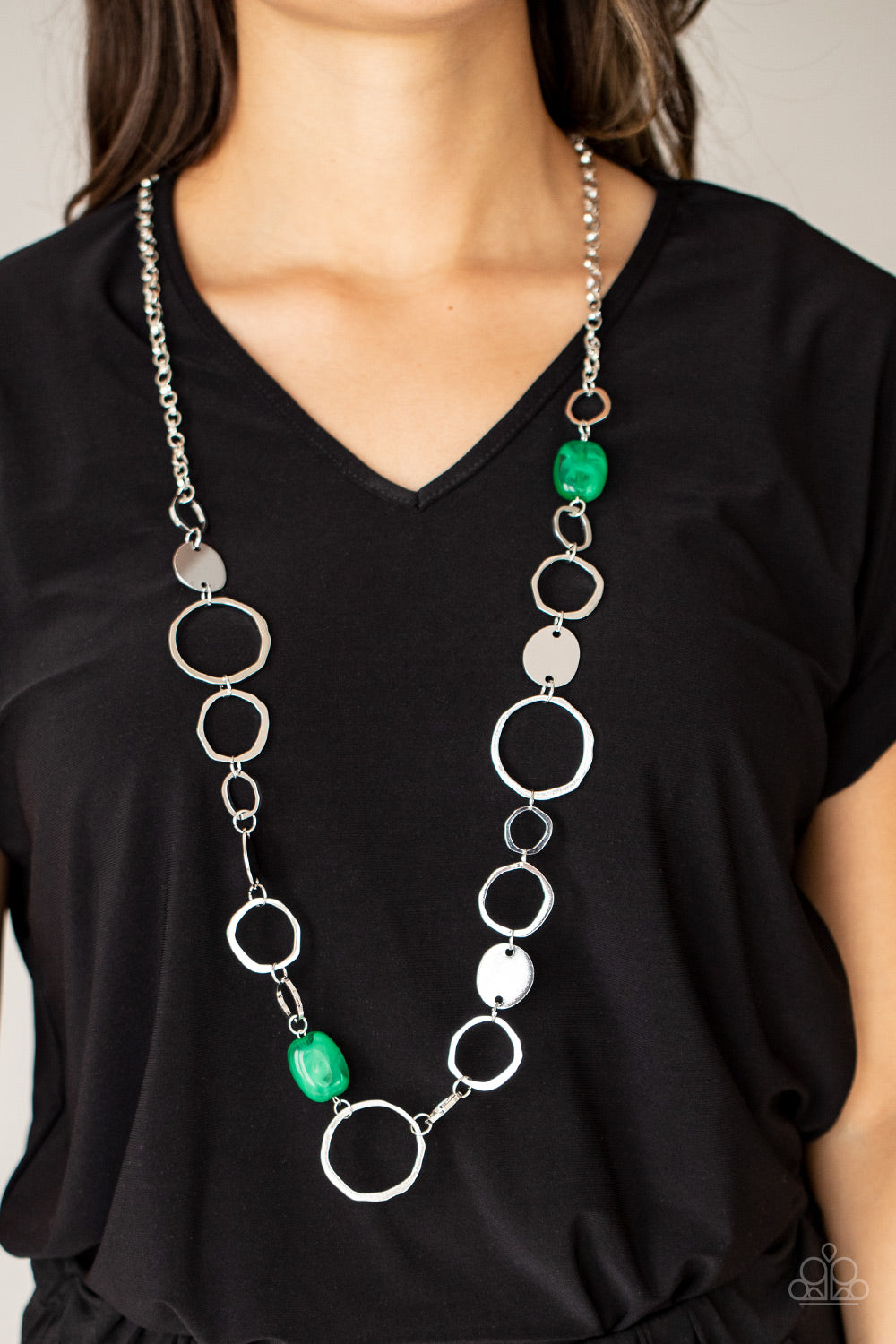 Paparazzi Necklaces - Colorful Combo - Green