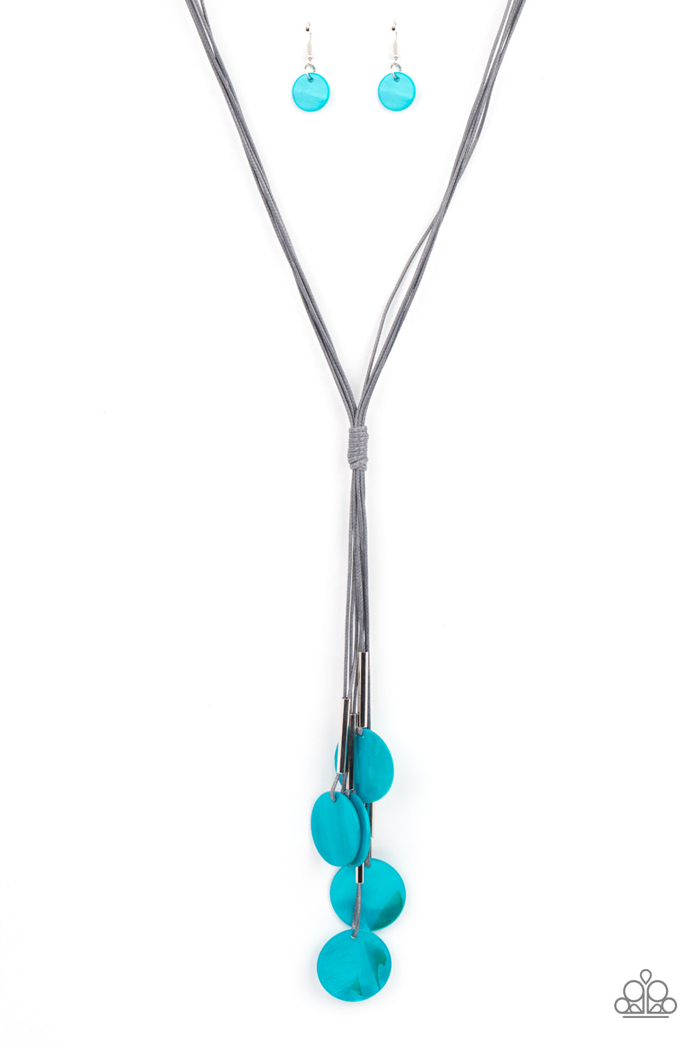 Paparazzi Necklaces - Tidal Tassels - Blue