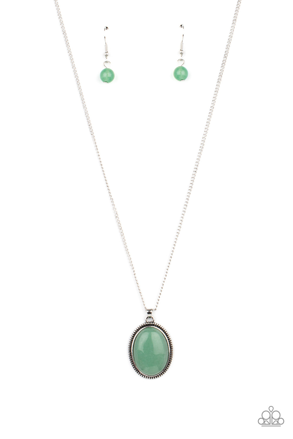 Paparazzi Necklaces - Tranquil Talisman - Green