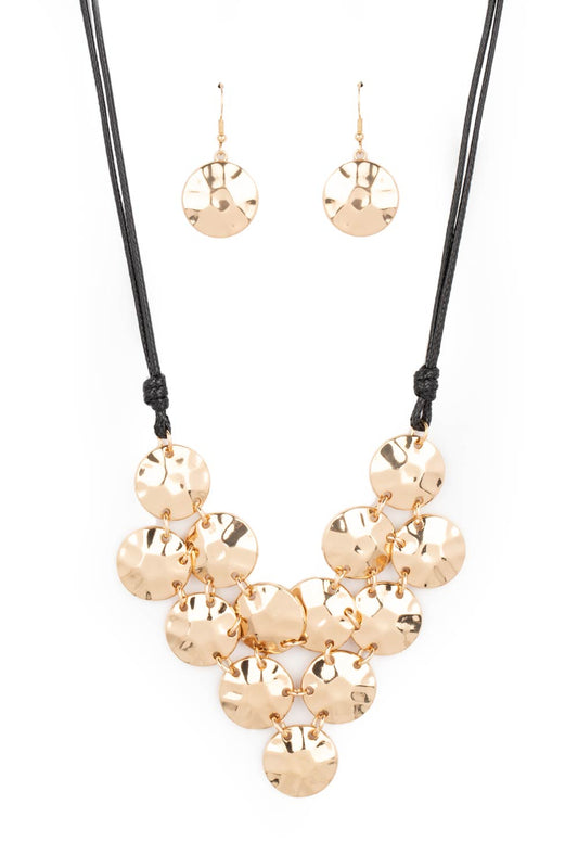 Paparazzi Necklaces - Token Treasure - Gold