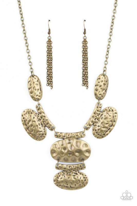 Paparazzi Necklaces - Gallery Relic - Brass