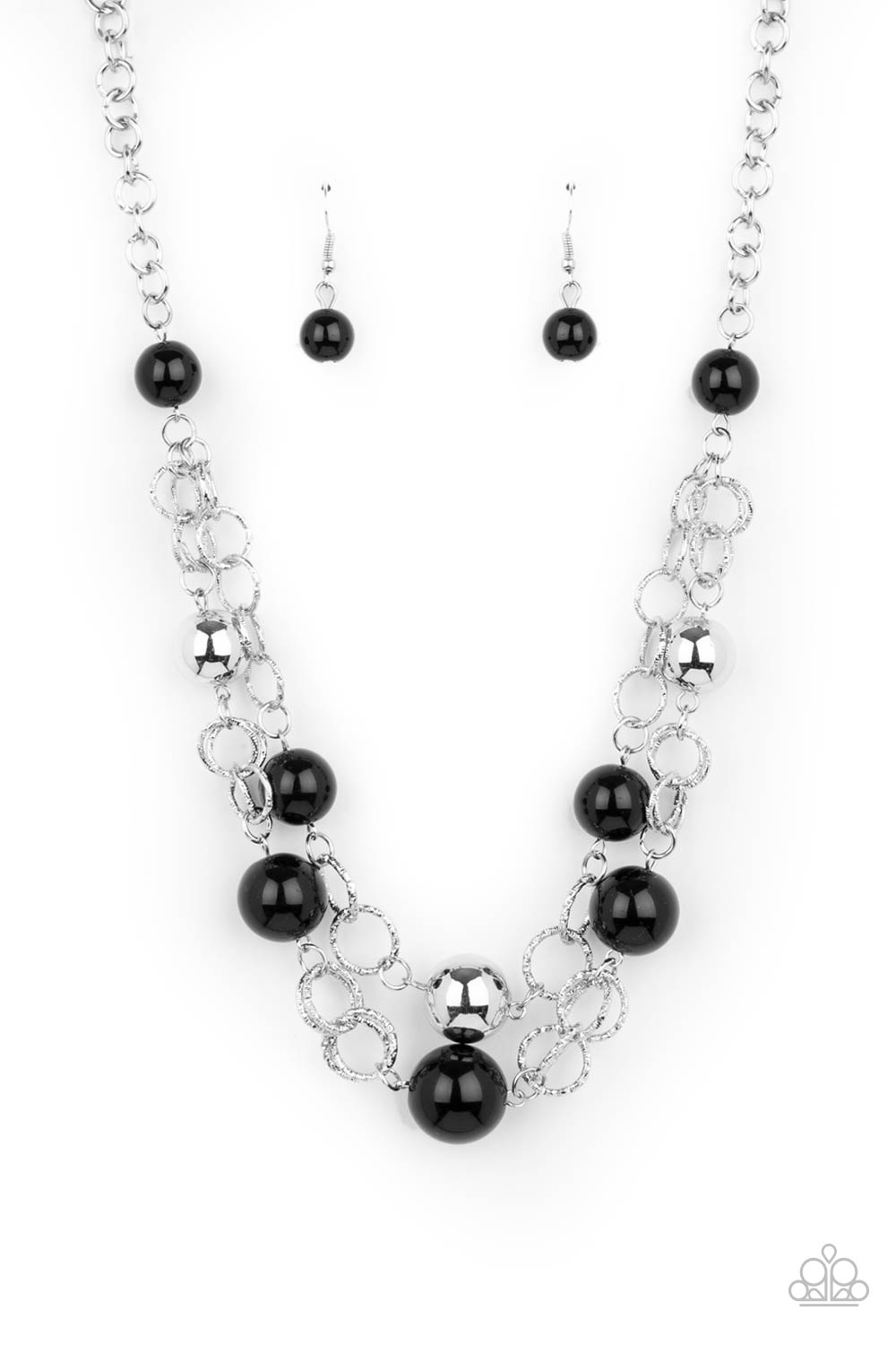 Paparazzi Necklaces - New Age Knockout - Black