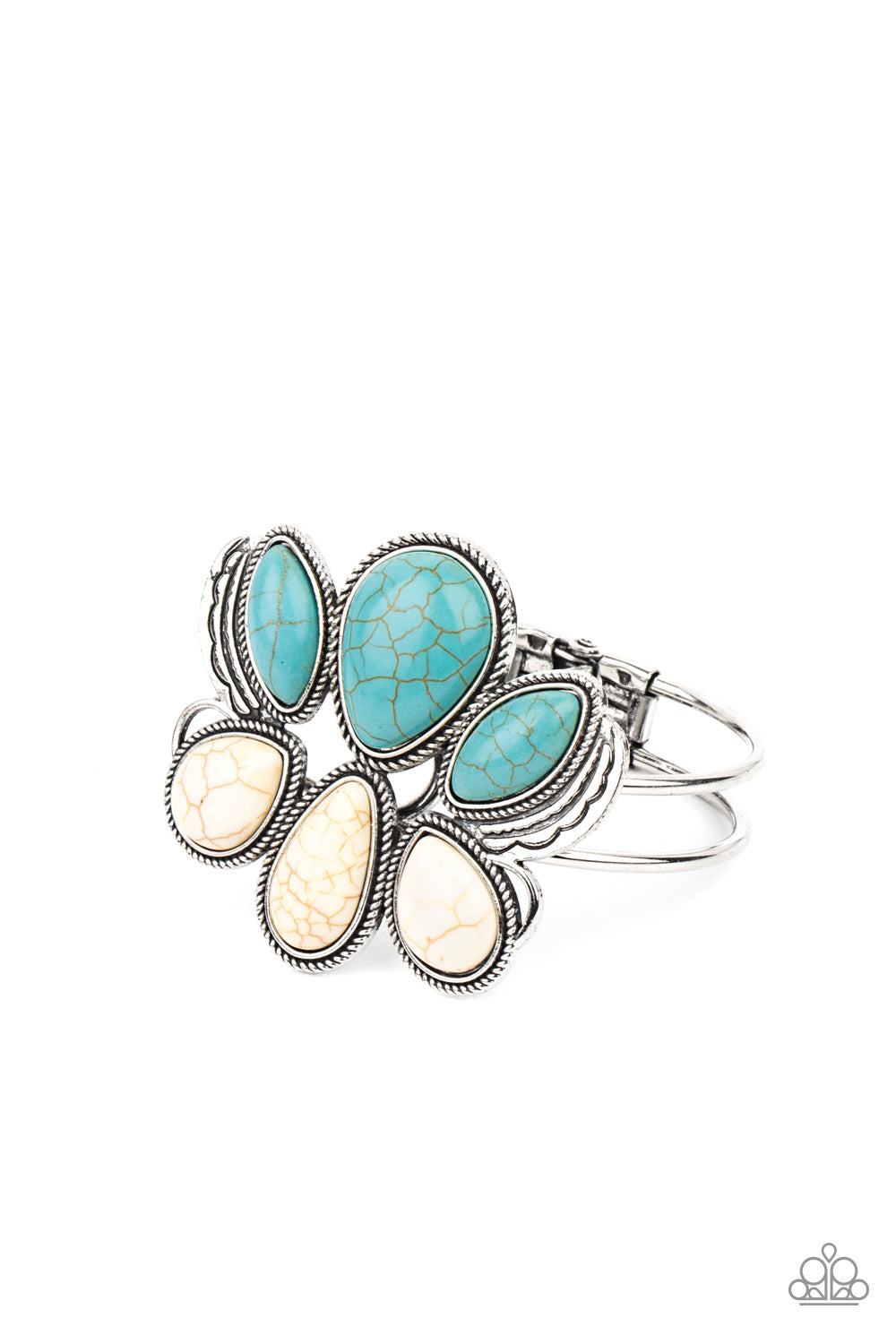 Paparazzi Bracelets - Botanical Badlands - White