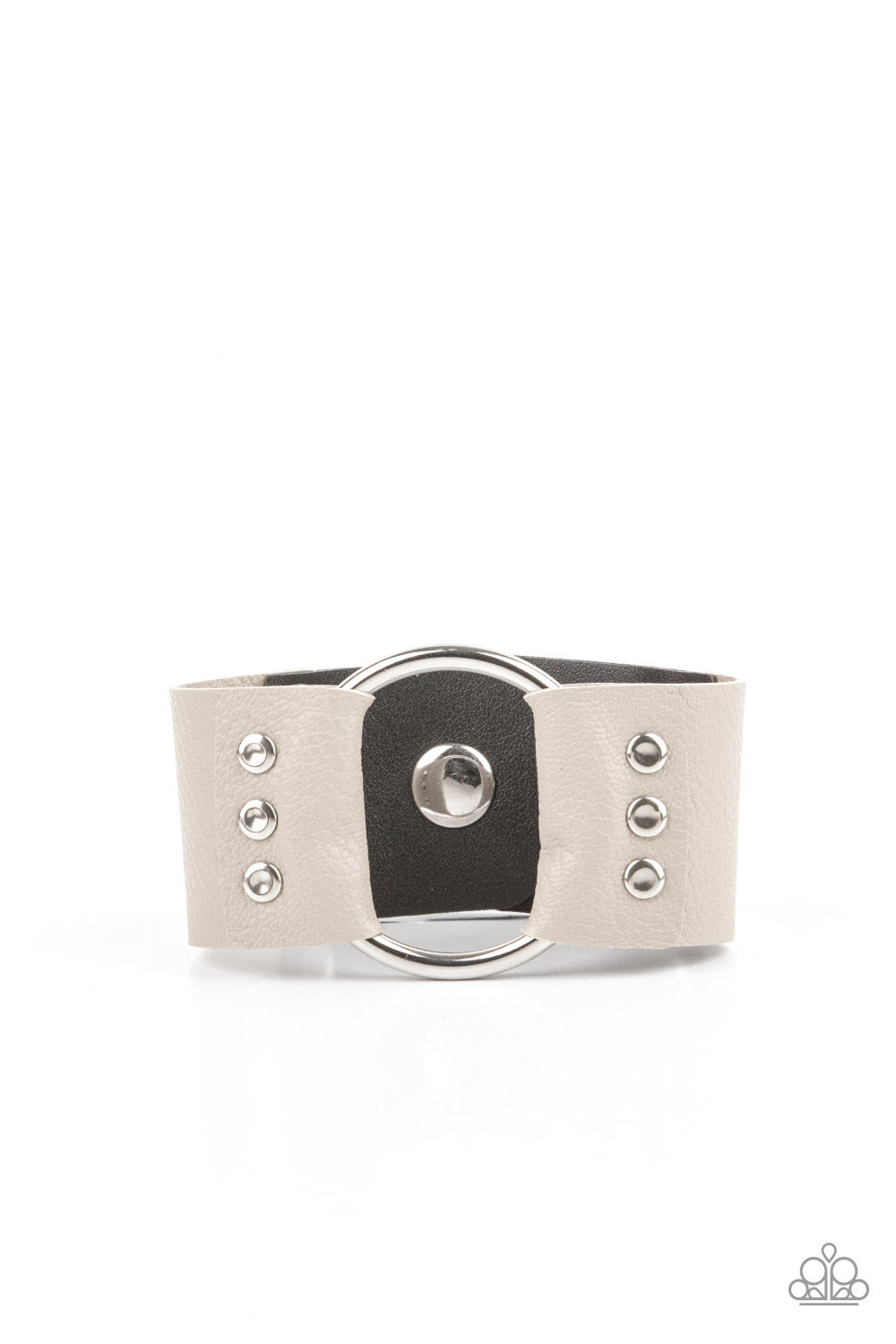 Paparazzi Urban Collection - Moto Mayhem - Silver - Wrap