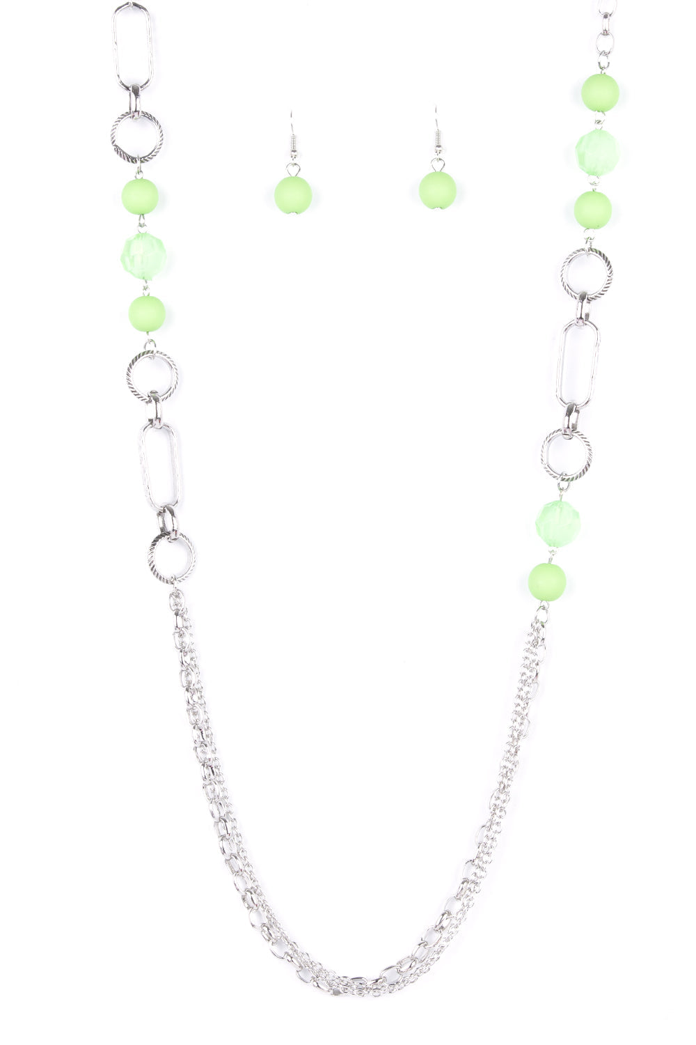 Paparazzi Necklaces - Pop - ular Opinion - Green