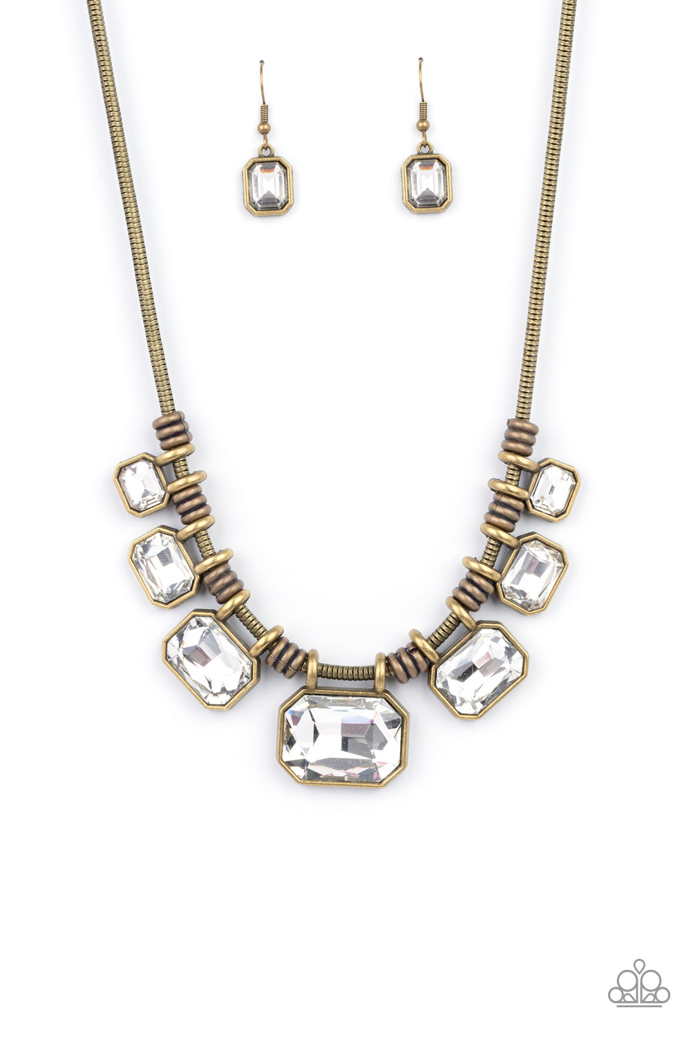 Paparazzi Necklaces - Urban Extravagance - Brass