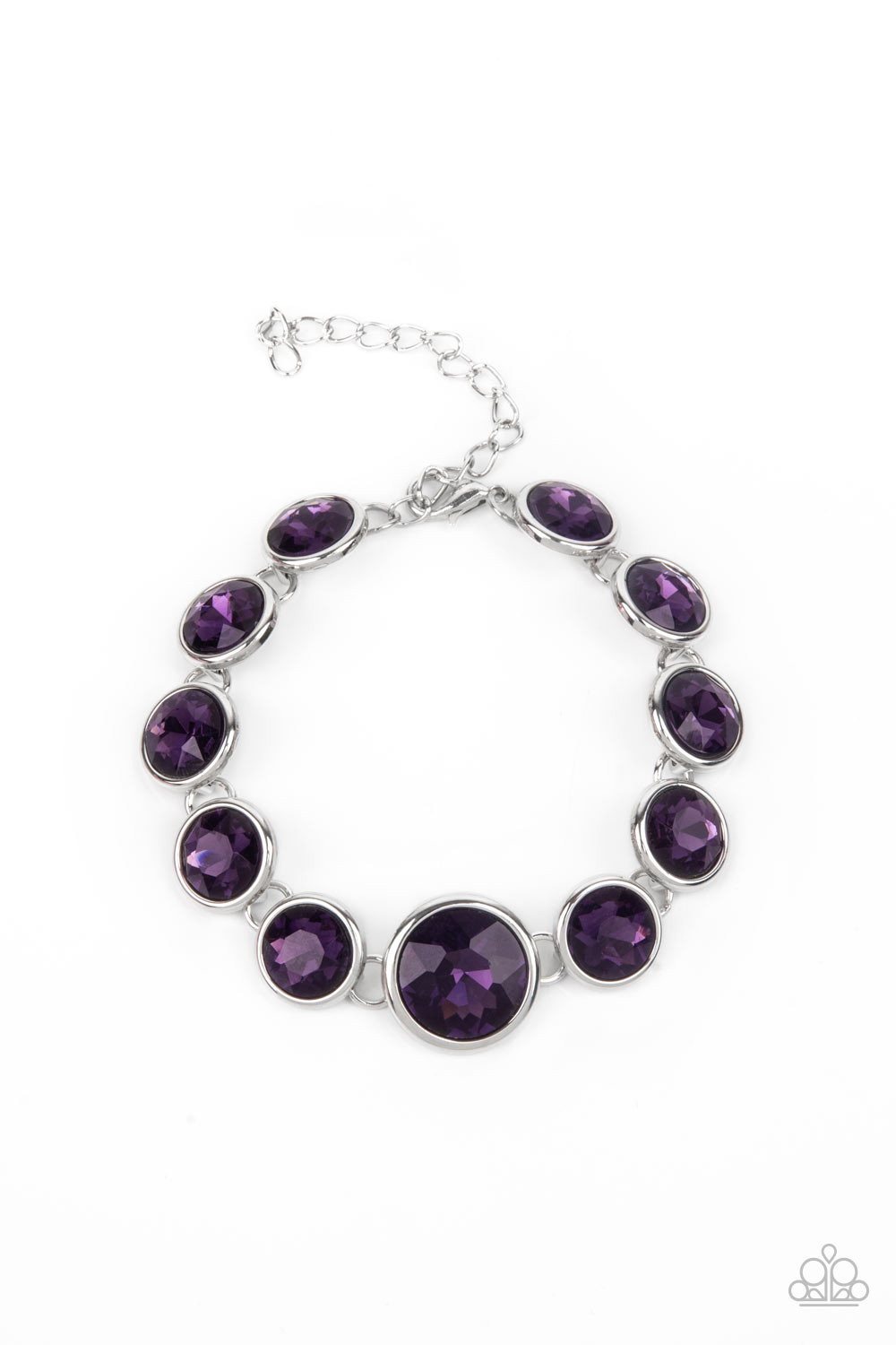 Paparazzi Bracelets - Lustrous Luminosity - Purple