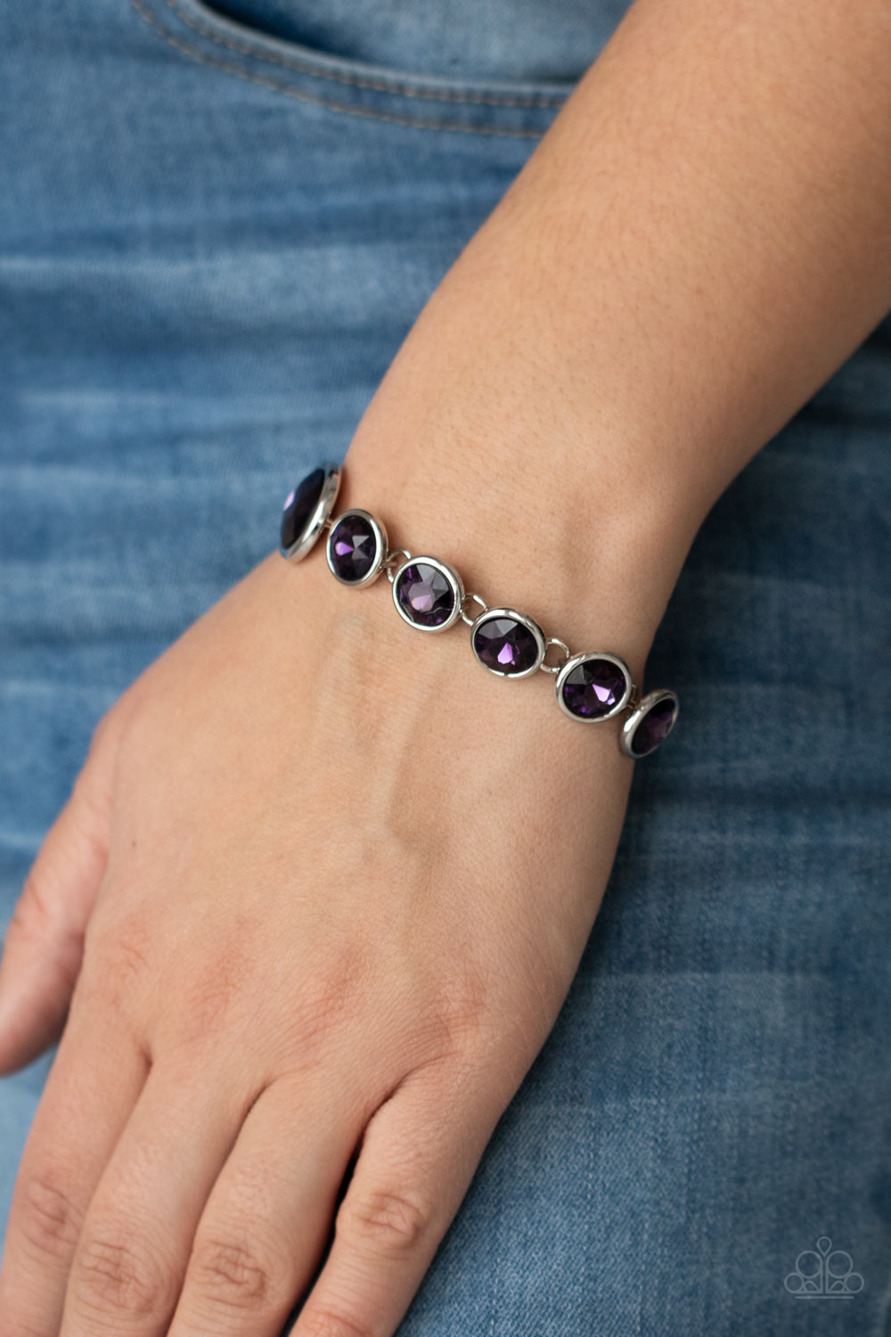 Paparazzi Bracelets - Lustrous Luminosity - Purple