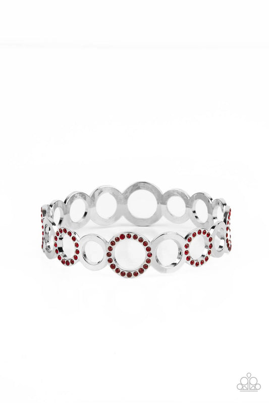 Paparazzi Bracelets - Future, Past, and Polished - Red