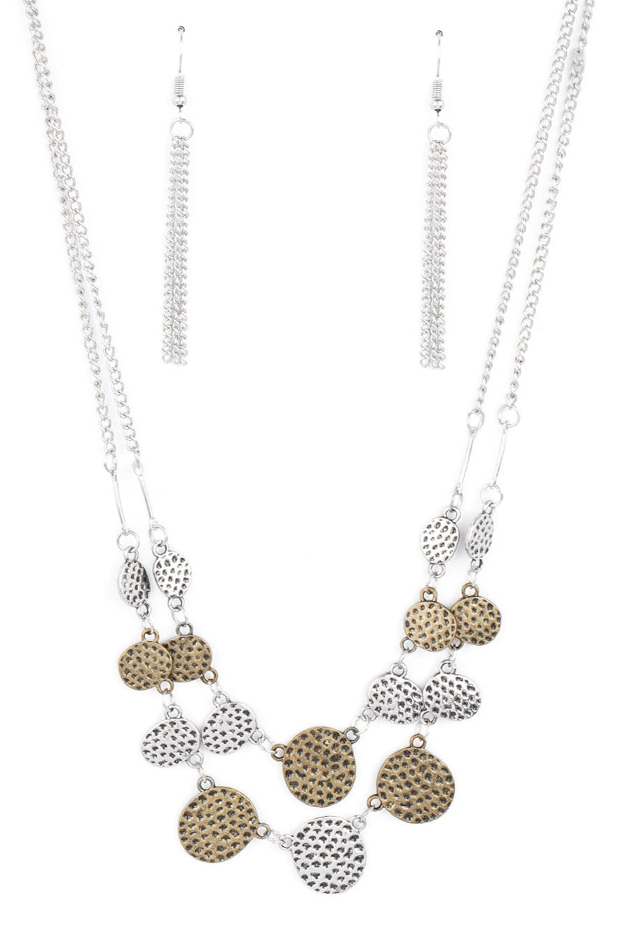 Paparazzi Necklaces - Pebble Me Pretty - Multi