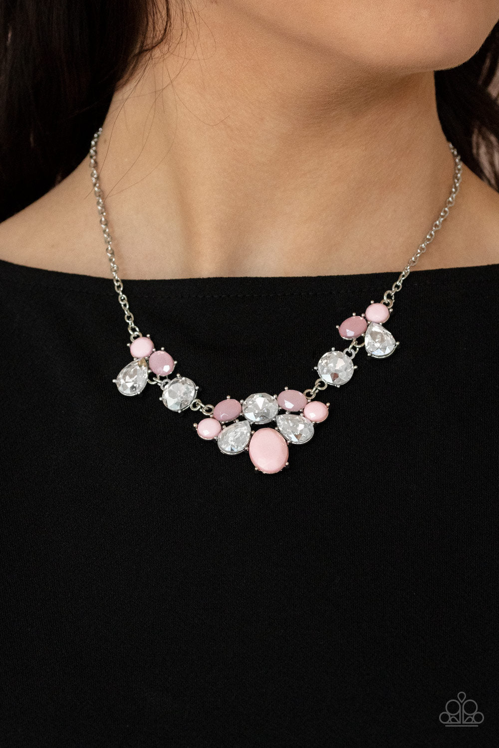 Paparazzi Necklaces - Ethereal Romance - Pink