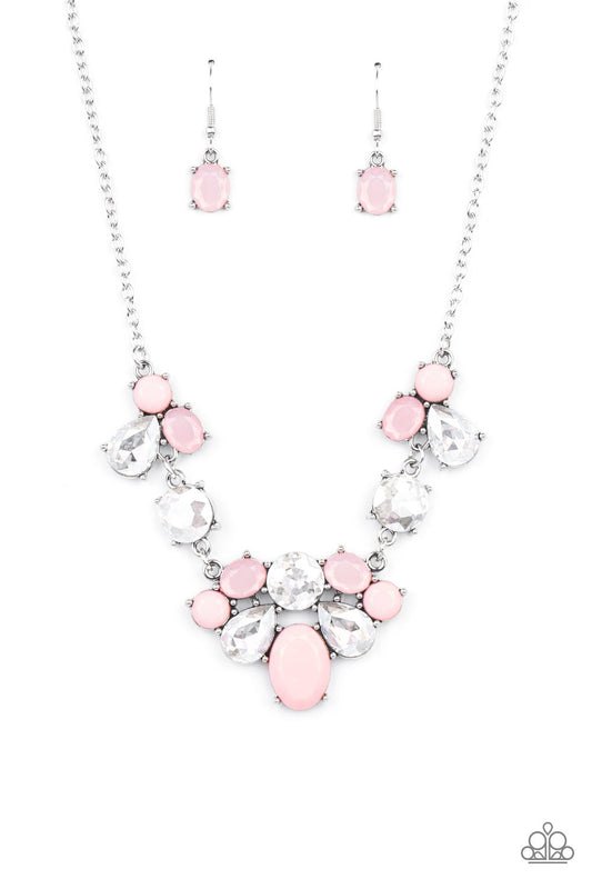 Paparazzi Necklaces - Ethereal Romance - Pink