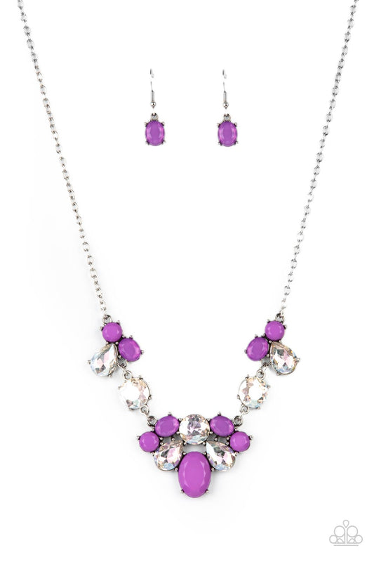 Paparazzi Necklaces - Ethereal Romance - Purple