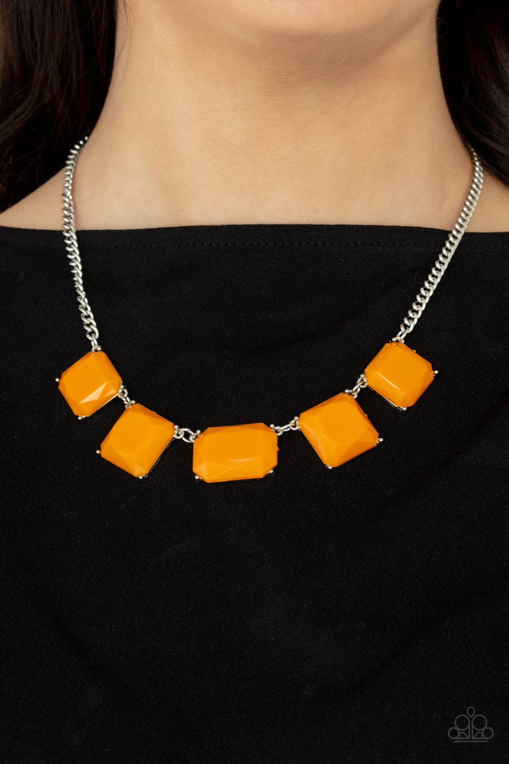 Paparazzi Necklaces - Instant Mood Booster - Orange