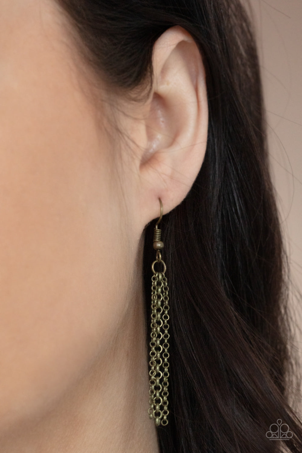 Paparazzi Necklaces - Palm Promenade - Brass