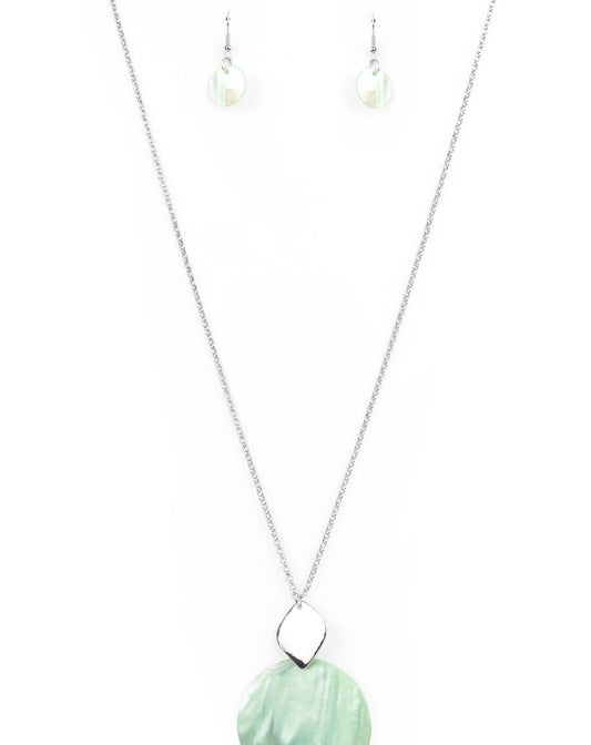Paparazzi Necklaces - Tidal Tease - Green