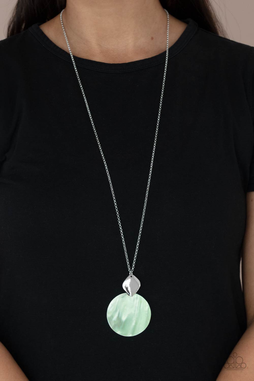 Paparazzi Necklaces - Tidal Tease - Green