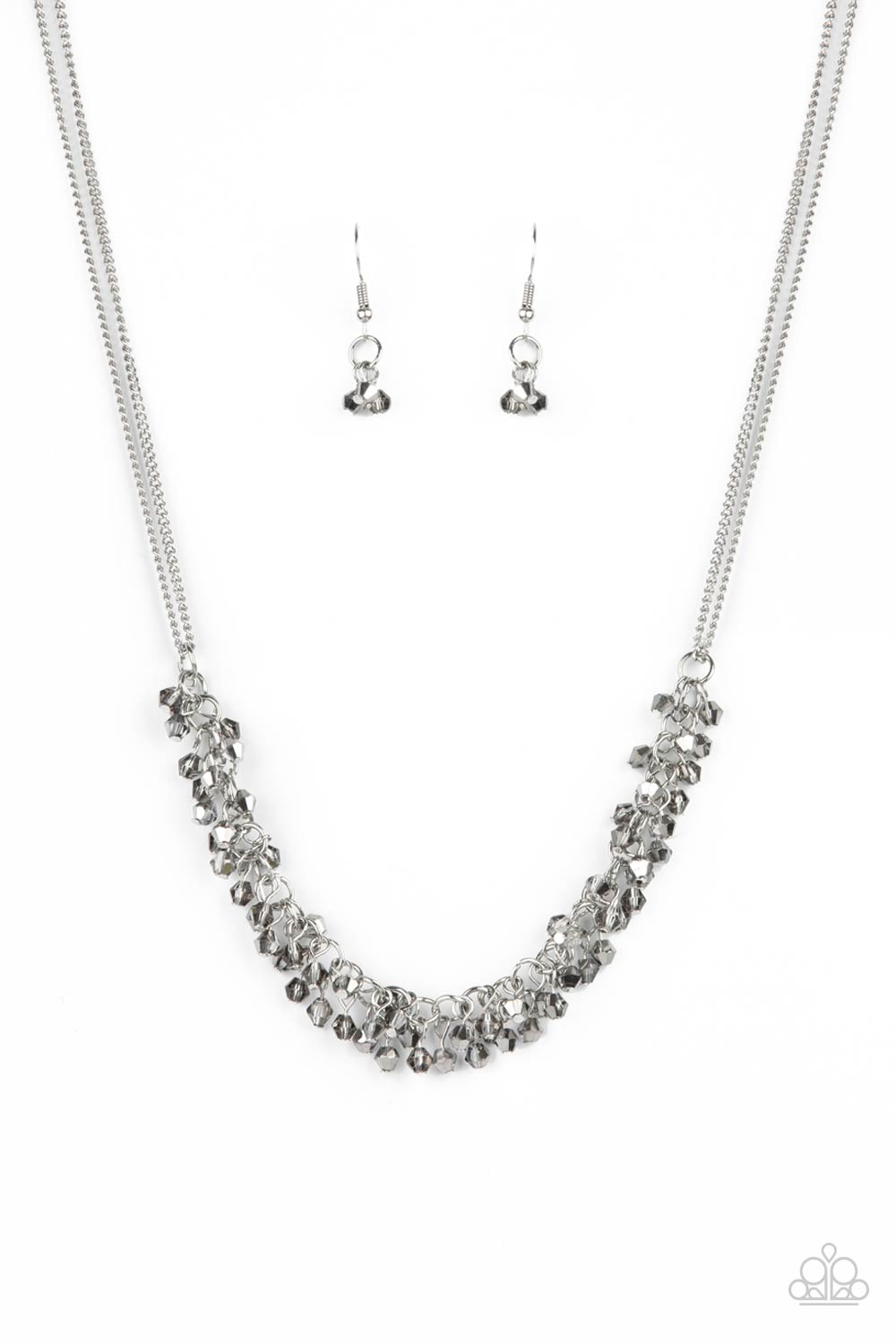 Paparazzi Necklaces - Let There Be Twilight - Silver